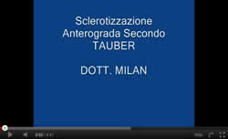 Sclerotizzazione Anterograda secondo Tauber - Urologo Andrologo Torino
